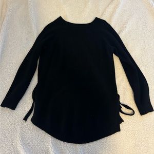 Long sleeve black sweater